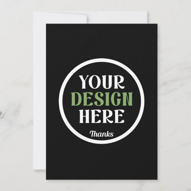 Convites personalizado, único, elegante e minimalista (Frente)