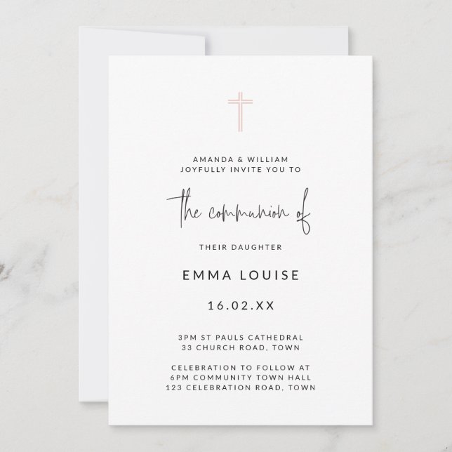 Convites Personalizado V1 para Daniela (Frente)