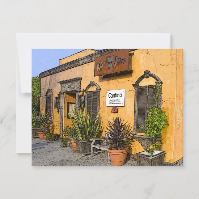 Convites Personalizados "Cantina" (Frente)