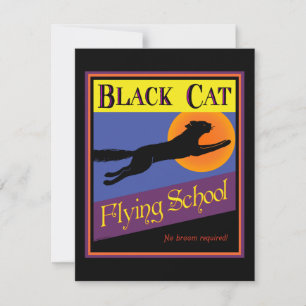 Convites Personalizados da Escola de Voo de Gato P