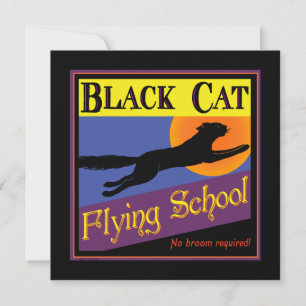 Convites Personalizados da Escola de Voo de Gato P