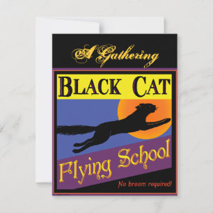 Convites Personalizados da Escola de Voo do Gato P