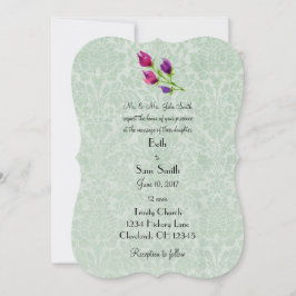 Convites personalizados de 5" x 7" para Damasco Ve