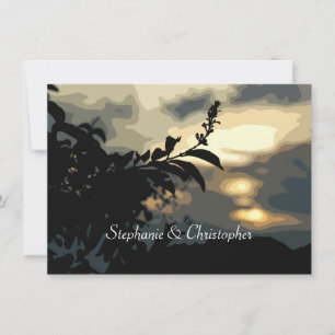 Convites Personalizados de Casamento de Silhuette 