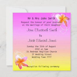 Convites Personalizados de Casamento em Praia de F