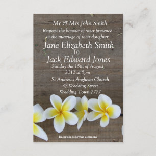 Convites Personalizados de Casamento na Praia de F