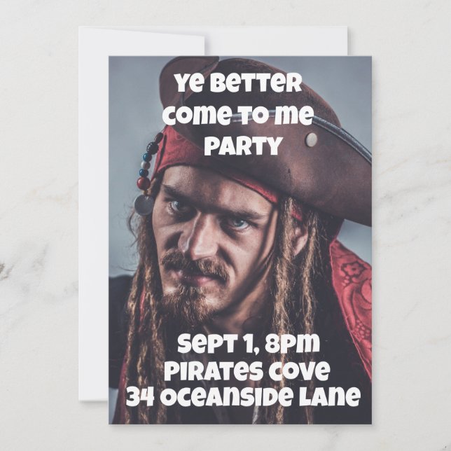 CONVITES PERSONALIZADOS DE FESTA DE ANIVERSÁRIO DE (Frente)