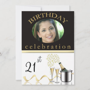 Convites personalizados de fotografias de anivers