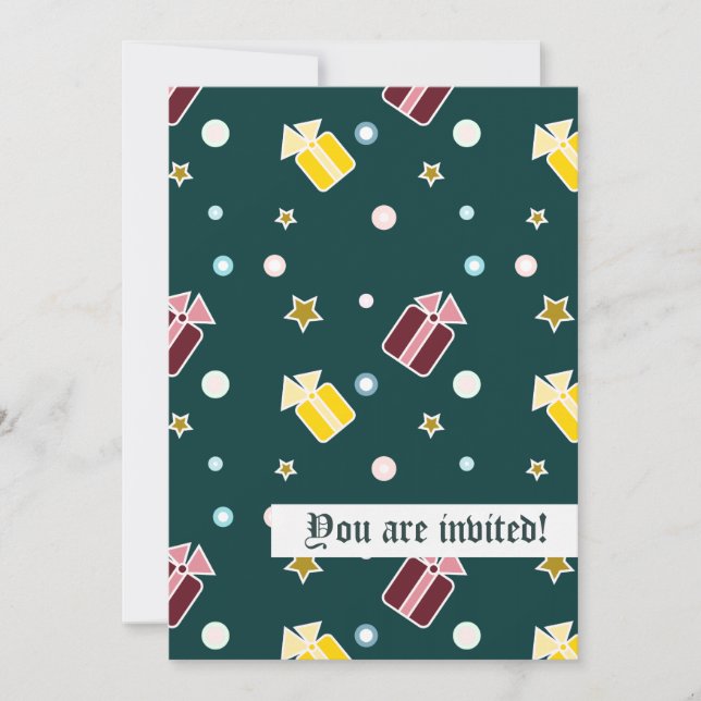 Convites Personalizados de Natal (Frente)