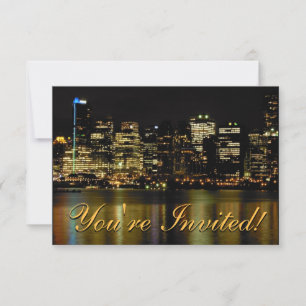 Convites Personalizados de Vancouver RSVP de Vanco