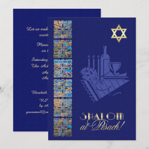 Convites Personalizados do Seder de Passover