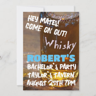 CONVITES PERSONALIZADOS FESTA DE SOLTEIRO WHISKEY