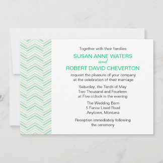 Convites personalizados para Casamento da Mint Che