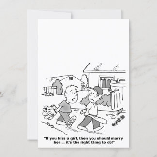 Convites personalizados para Casamento de Cartoons