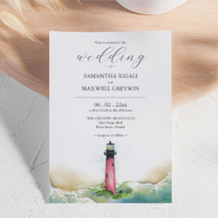 Convites personalizados para Casamento de Farol