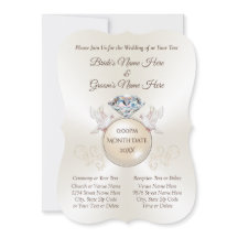 Convites personalizados para Casamento de Pássaros