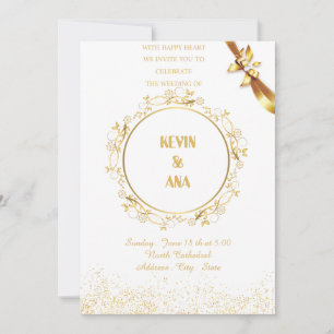 Convites personalizados para casamento   Elegante,
