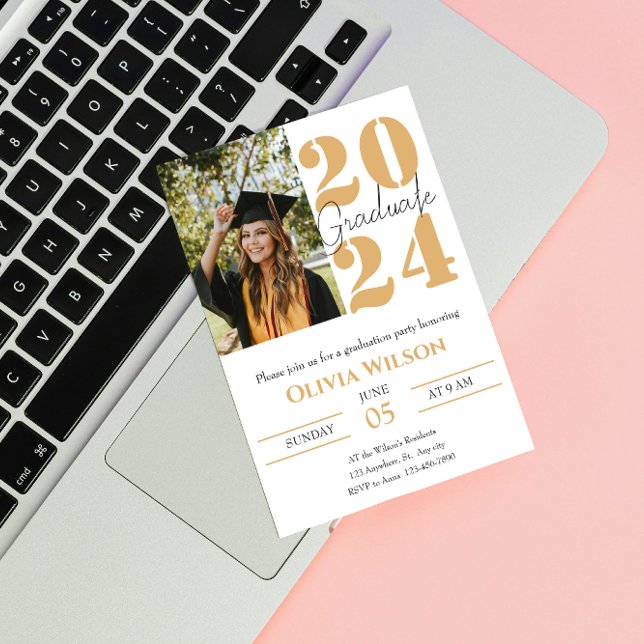 Convites personalizados para Festa de formatura de (Front)