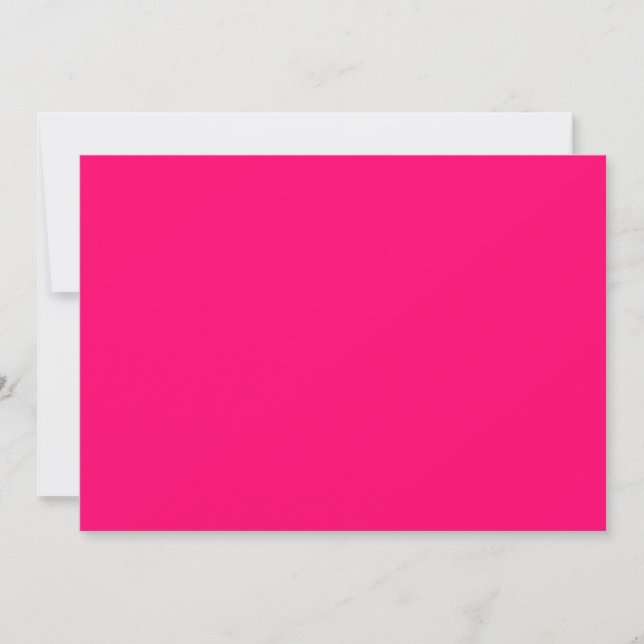 Convites Personalizados Rosa Neon – Atacado e Even (Frente)
