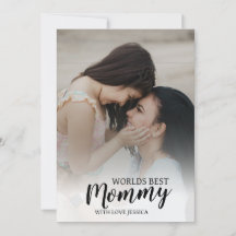 Personalizar a melhor foto de Mamãe do mundo