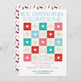 Convites Personalizar Calendário Avançado da Vintage