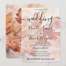 Personalizar: Casamento de Outono com Galho Folhos