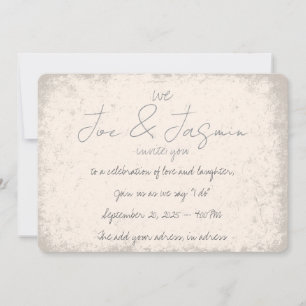 Convites Personalizar em um casamento com filtro de vintage