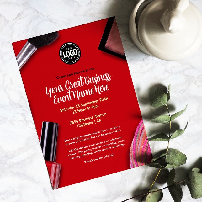 Convites Personalizar empresa | Empresa de maquinação moder (Criador carregado)