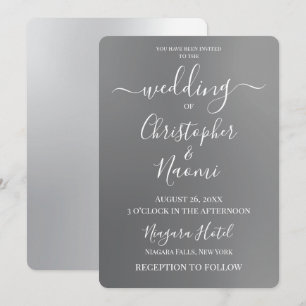 Convites Personalizar - Fade de Cinzas