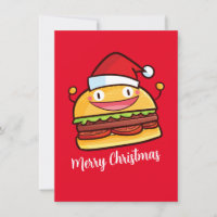 Personalizar Hamburger de Natal Bonito