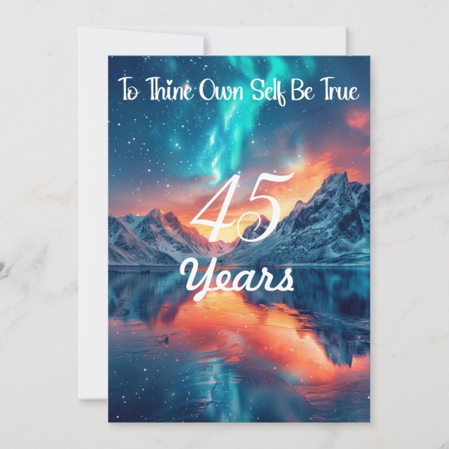 Convites Personalizar Marco - Para que o Próprio seja verda (Frente)