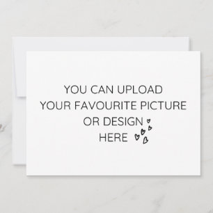 Convites Personalizar placa de gabinete de 5" x 7"