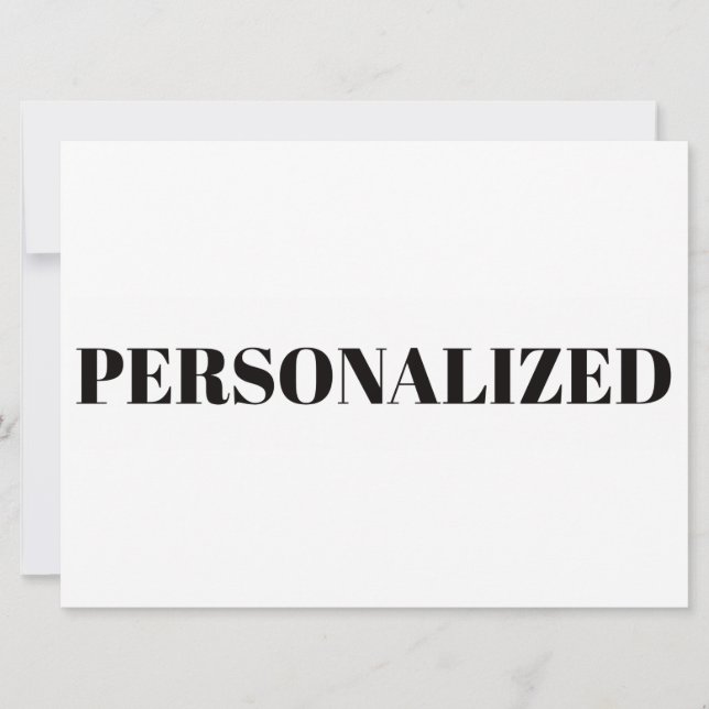 Convites Personalize o Seu (Frente)