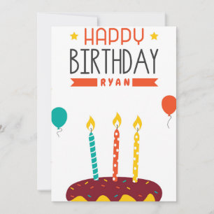 Convites Personalize suas celebrações: Aniversário