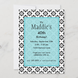 Convites Personalized Birthday Invitation