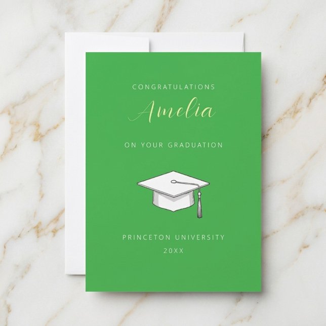 Convites Personalized congratulations graduation card (Criador carregado)