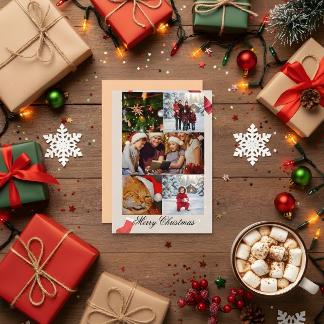 Convites Personalized Family Christmas Card 2025 | Light  (Criador carregado)