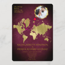 Personalized Map of Love Journey Wedding