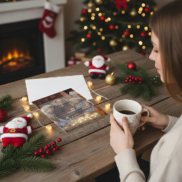 Convites Personalized Photo Christmas Greeting Card