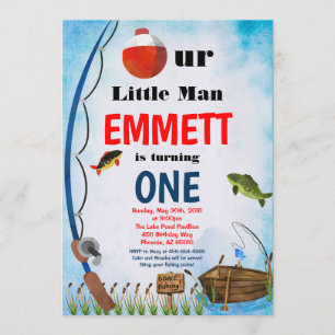Convites Pesca ao ar livre Verão de qualquer idade