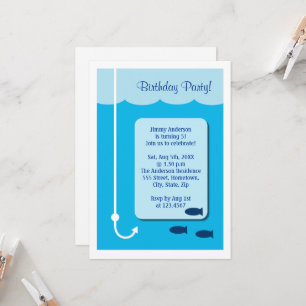 Convites Pesca de alto nível