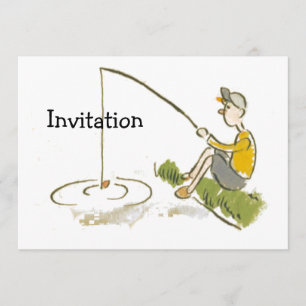 Convites Pesca do menino