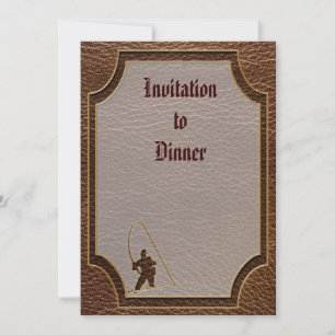 Convites Pescador De Olhos De Couro