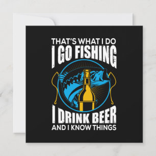 Convites Pescador Eu Vou Pescar Eu Bebo Cerveja