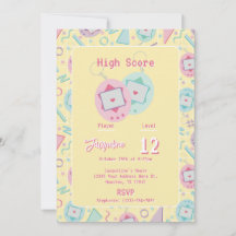 Pet Virtual de Jogos para Retro Amarelo - Aniversá