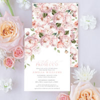Petais e Chá de panela Floral Rosa Prosecco