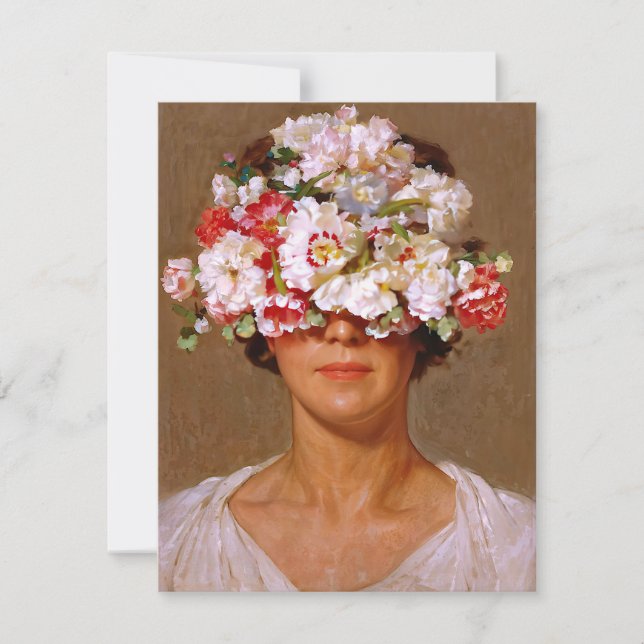 Convites "Petal Pride" Margaret - Sociedade de Arte e Flore (Frente)