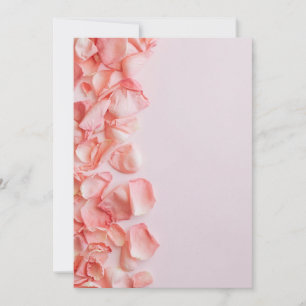 Convites pétala rosa