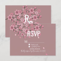 Pétalas Ombre 3D Cerejeira Botânica RSVP
