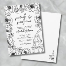 Pétalas & Prosecco Chá de Noiva Floral Caprichoso